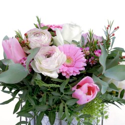 Bouquet Mixt Sant Valentí a base metàl·lica