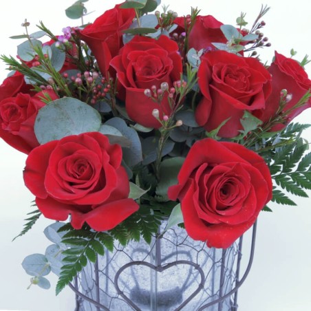 Bouquet de Rosas San Valentín